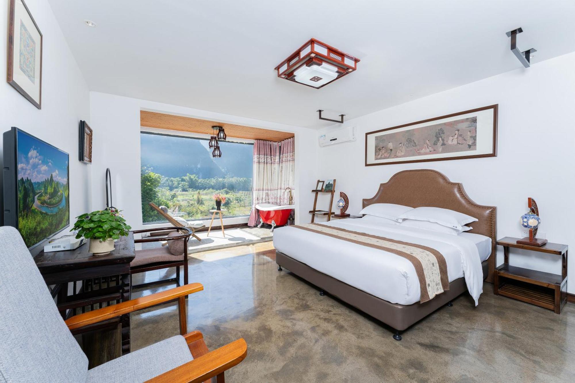 Leisure Courtyard Hotel Yangshuo-Free Shuttle Bus To Yangshuo Station Stay 2 Nights One Way Экстерьер фото